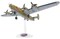 Atlantis Plastic Model Kit With Swivel Stand-B-24j Bomber Buffalo Bill